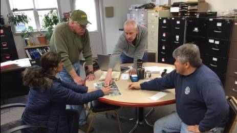 Trustee James Sweeney and Officials Discussing Cambridge NY Village Parking Issues